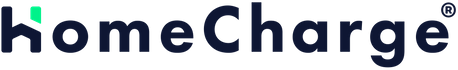 HomeCharge logo i sort